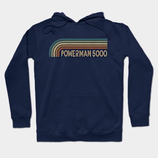 Powerman 5000 Retro Stripes Hoodie